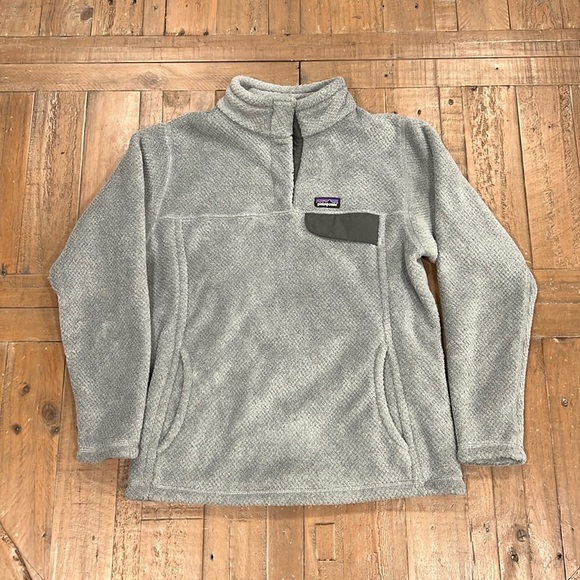 Patagonia Re tool snap T gray fleece pullover - Picture 1 of 6